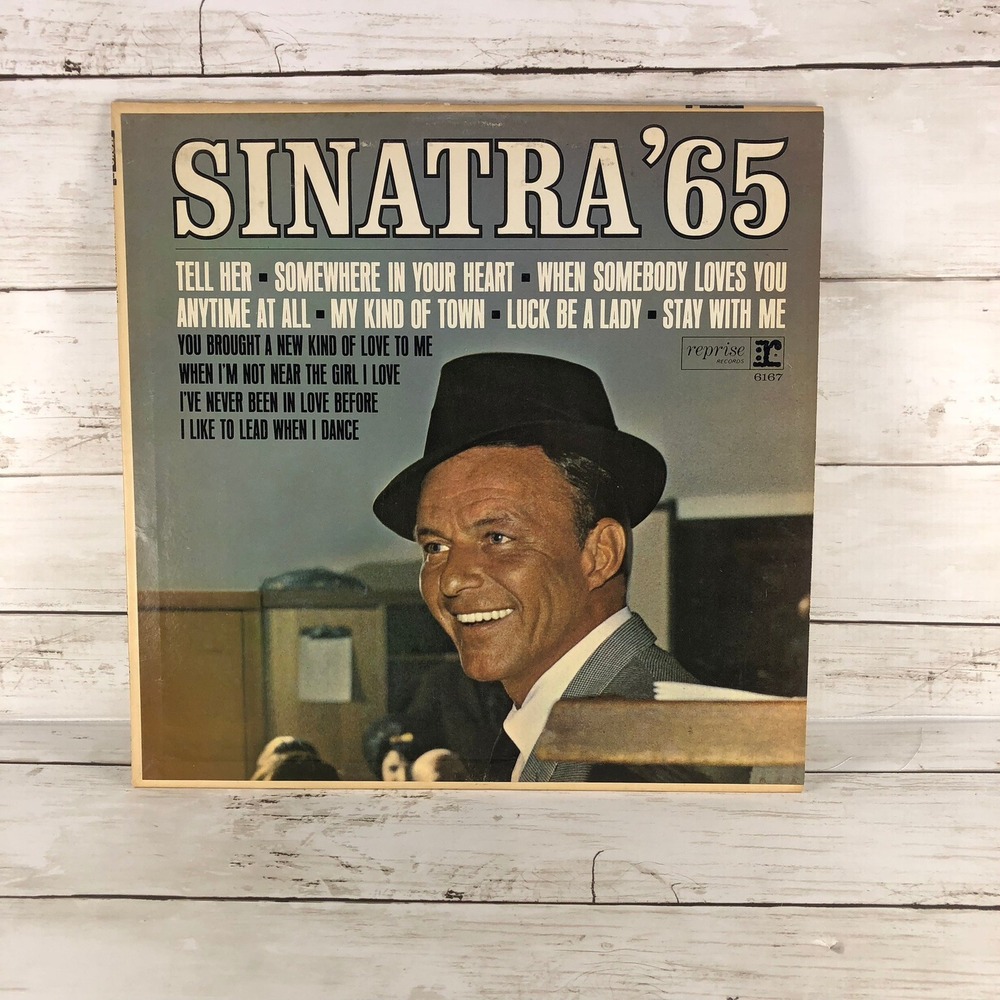 Frank Sinatra Sinatra '65 Vinyl LP Record Reprise R-6167 Mono Vocal Jazz Pop